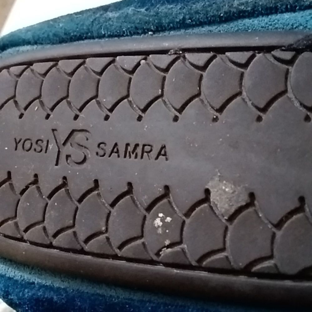 Vintage Yosi YS Samra Vienna 2 Size 6 Velvet Women Shoes - Picture 13 of 14